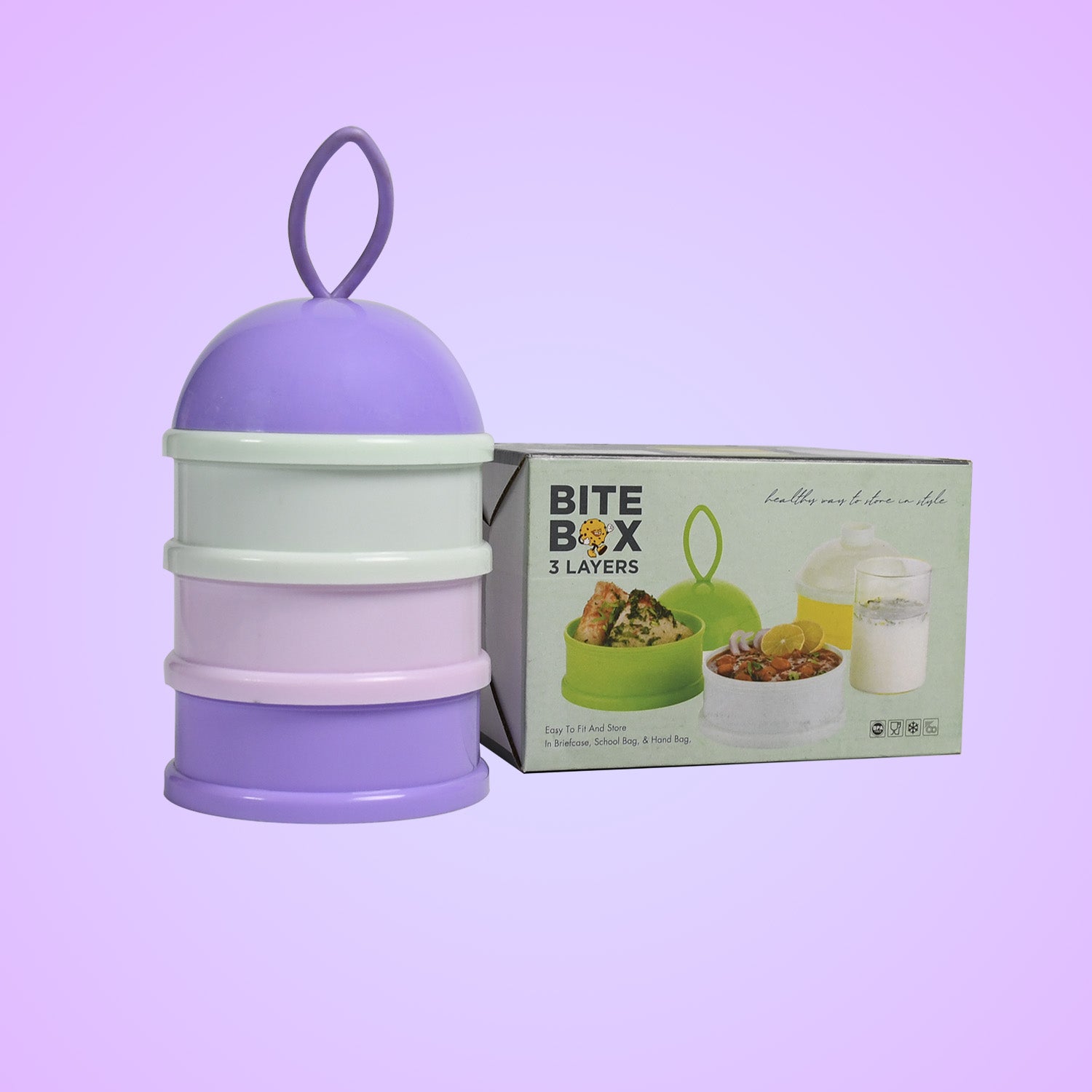 Baby food storage bowl with lid Baby food storage bowl with lid